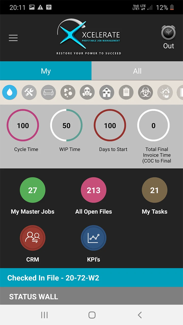 Xcelerate Restoration Software screenshot